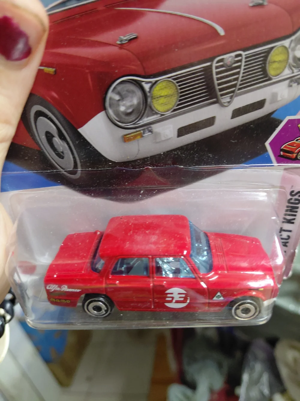 Hot Wheels bright red
